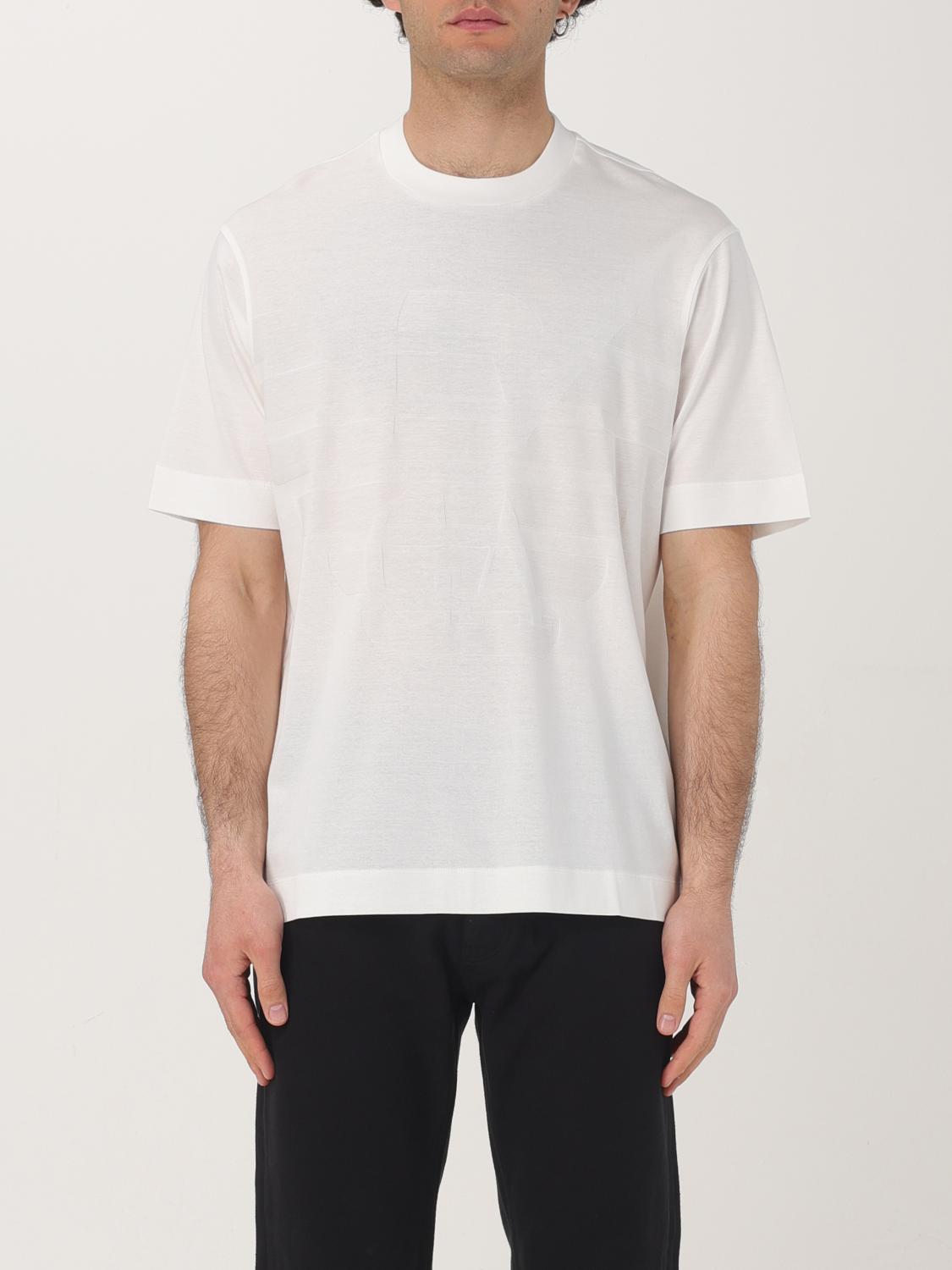 Emporio Armani T-shirt Men Color White In Weiss 1