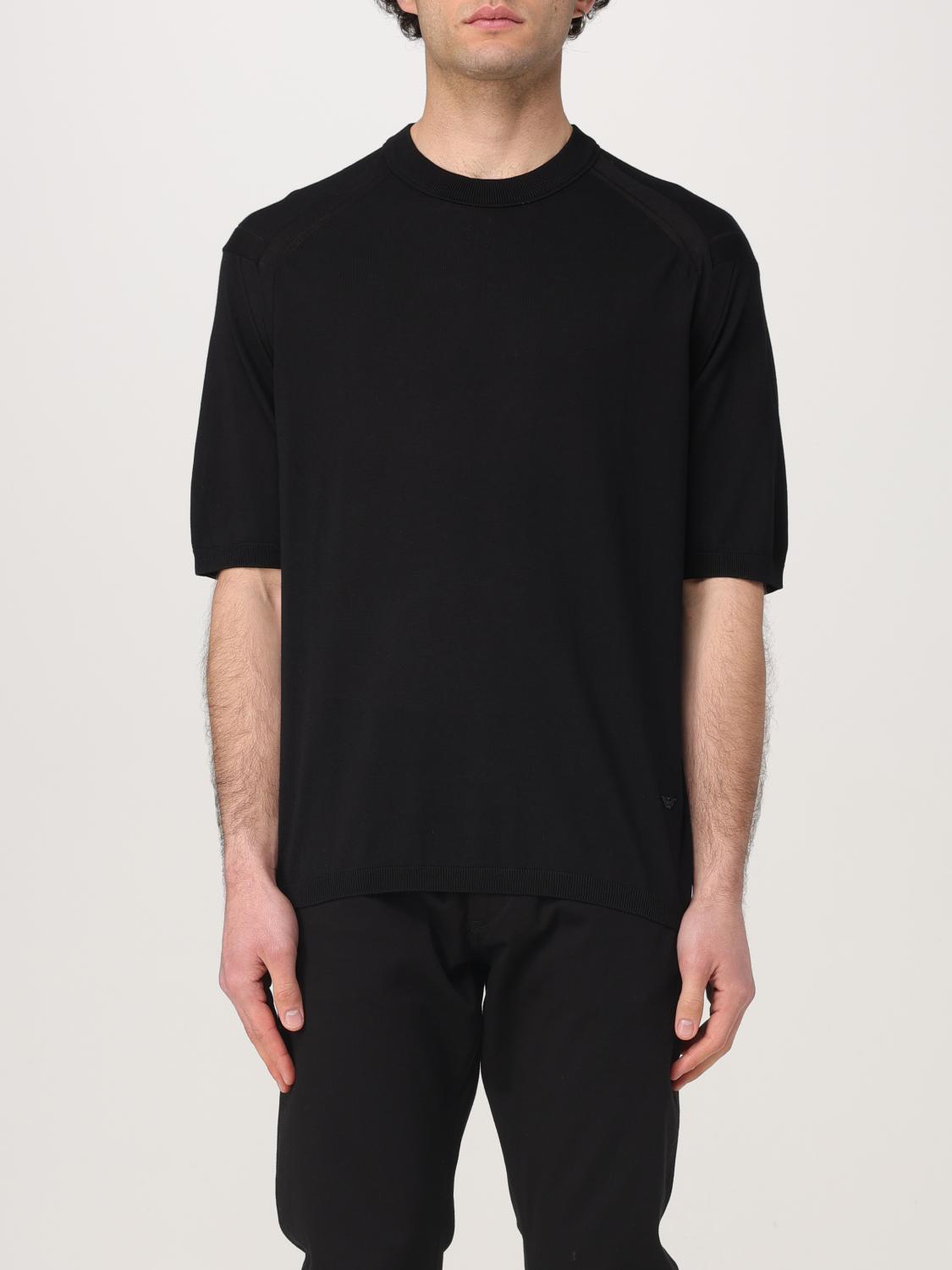 Emporio Armani Sweater  Men Color Black In Black
