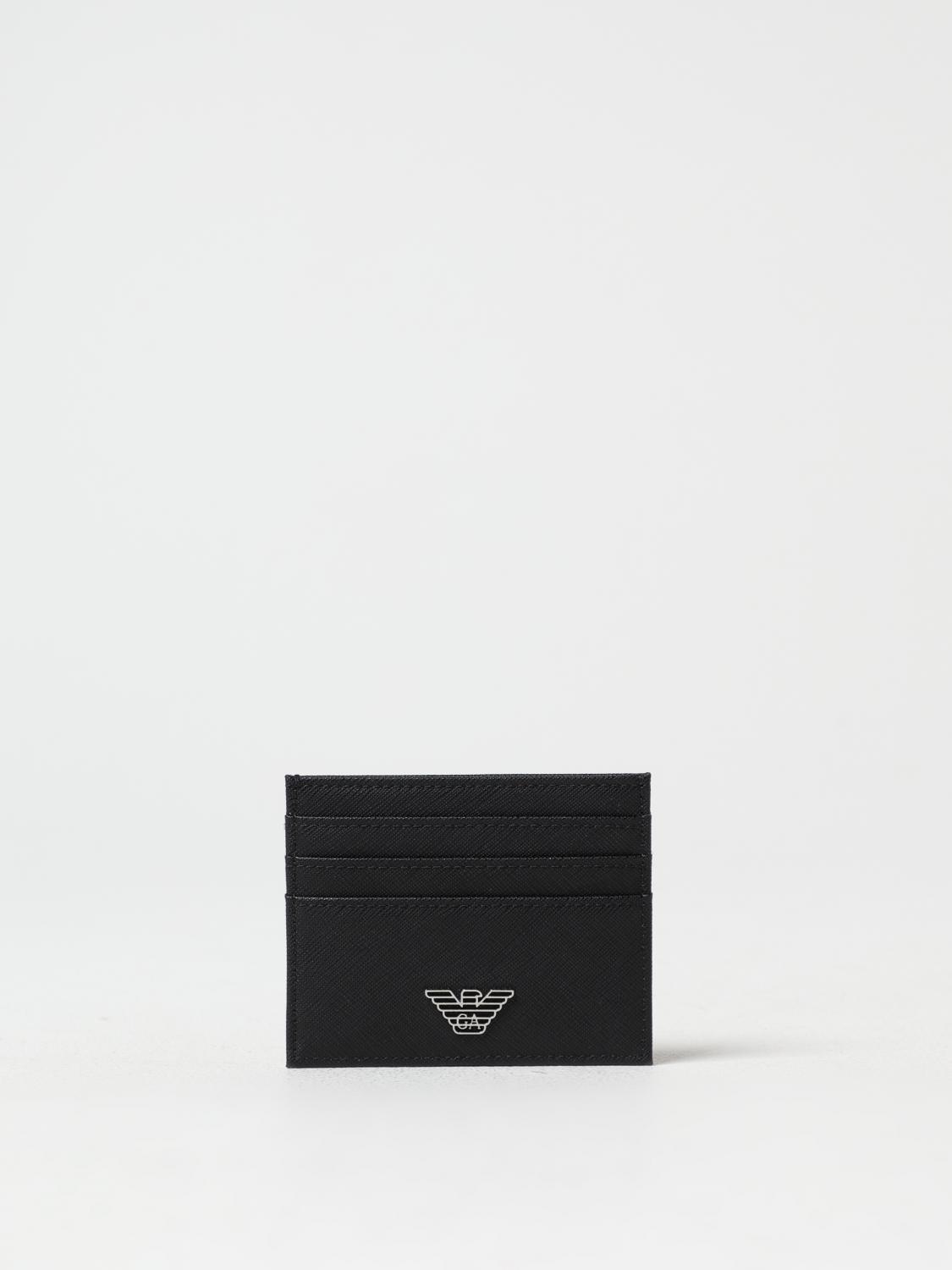 Emporio Armani Herren Schwarz Wallet Men Color
