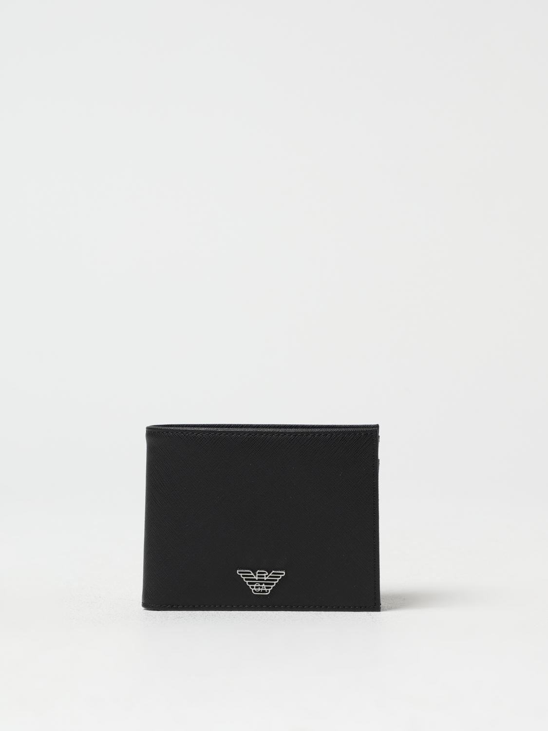 Emporio Armani Herren Schwarz Wallet Men Color