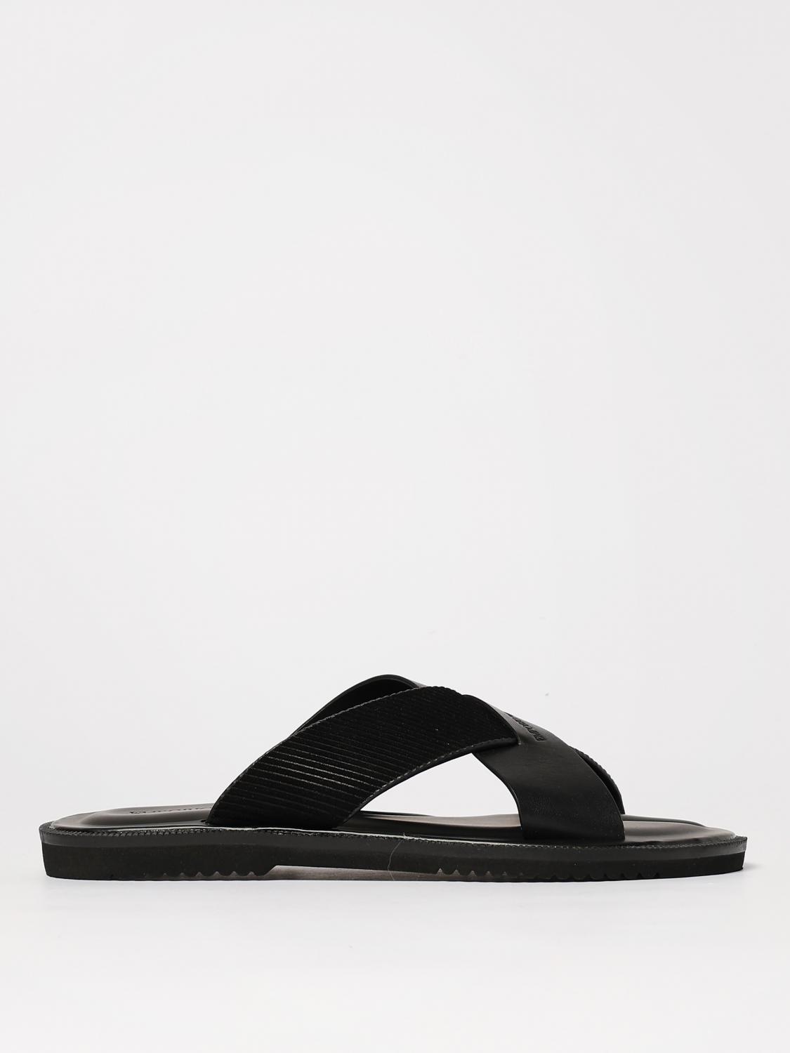 Sandals EMPORIO ARMANI Men color Black