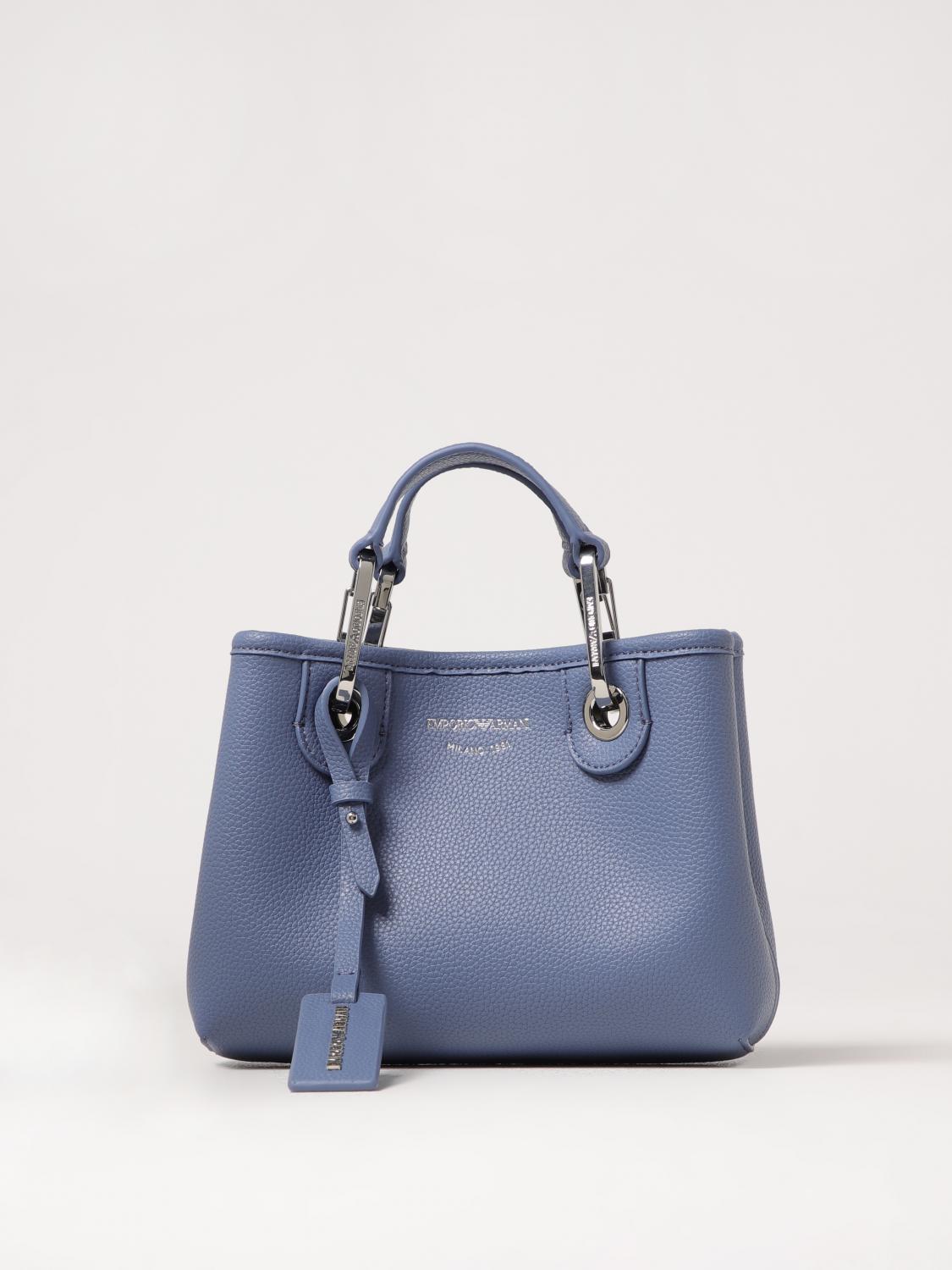 Emporio Armani Handbag Woman Color Denim In Denim