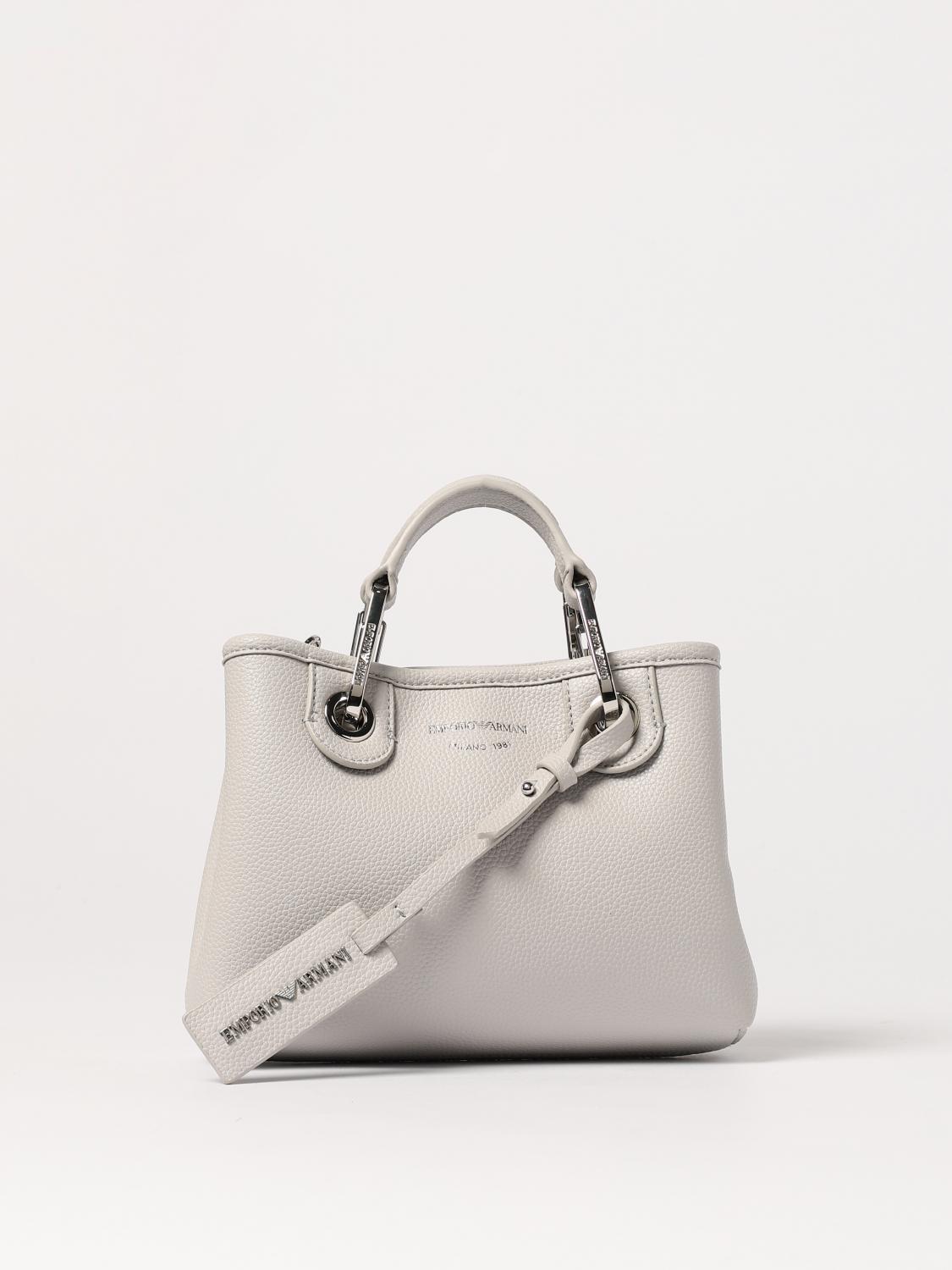 Emporio Armani Handbag Woman Color Pearl In Pearl