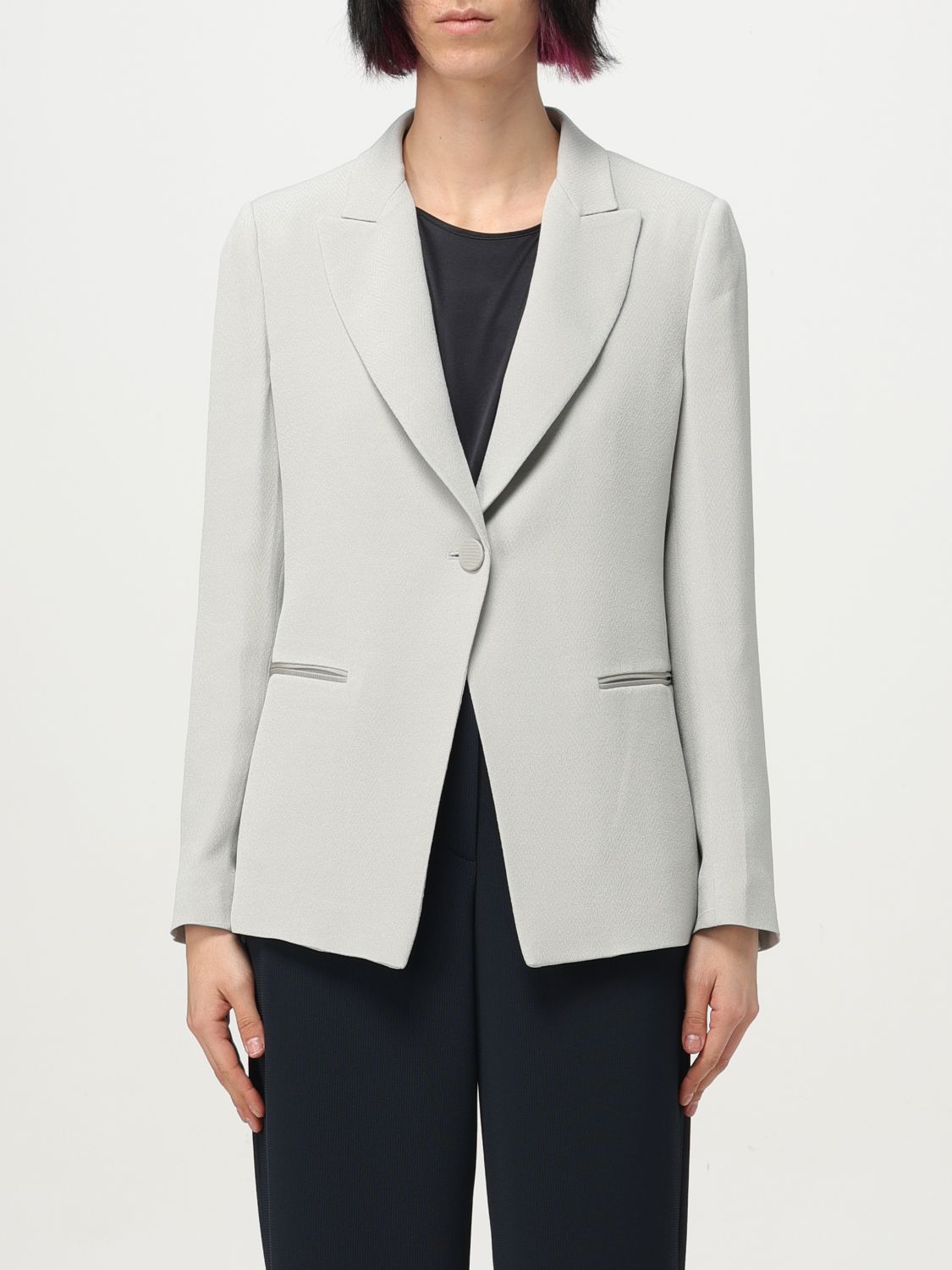 EMPORIO ARMANI BLAZER EMPORIO ARMANI WOMAN COLOR GREY 422475020