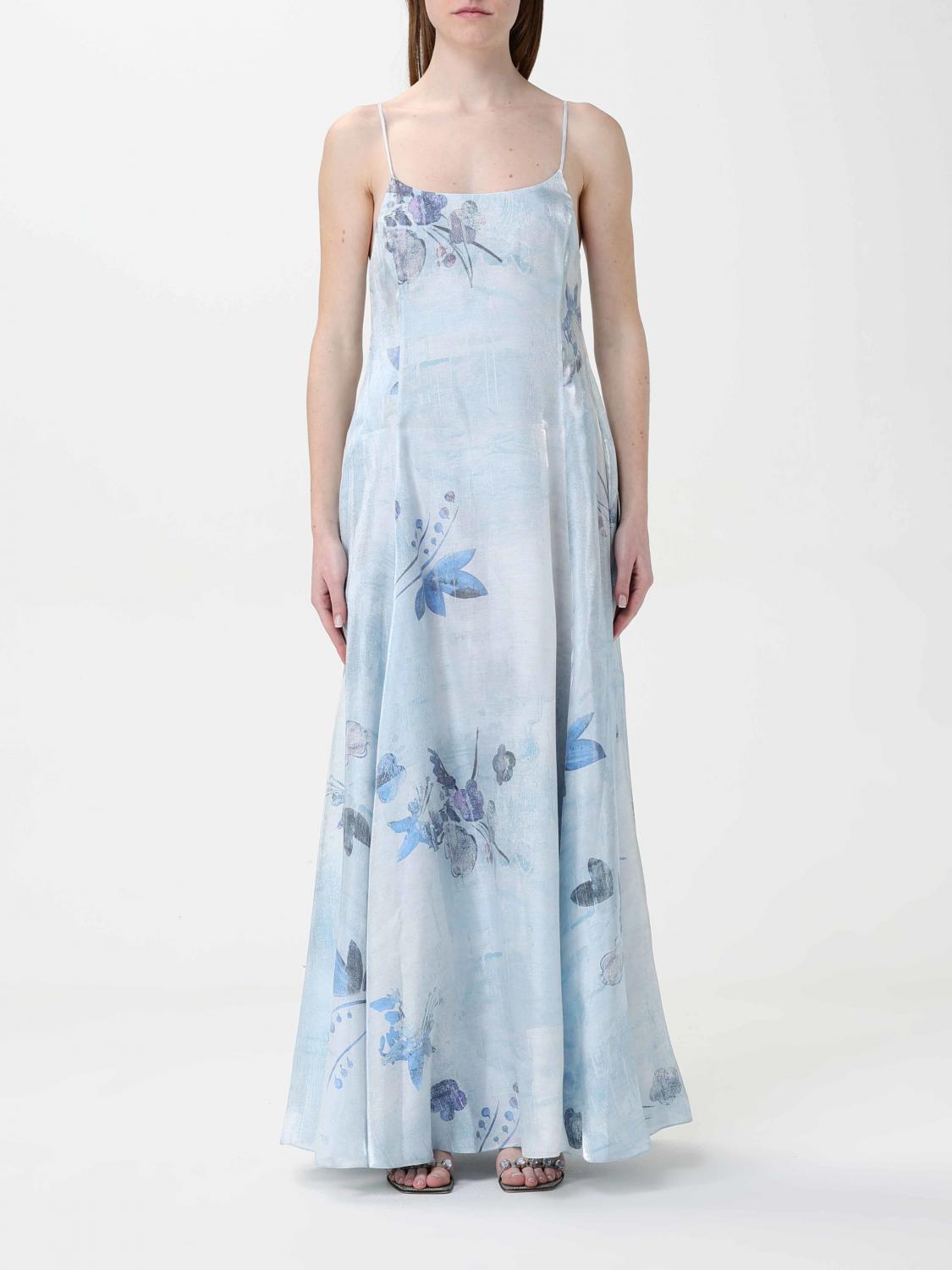 EMPORIO ARMANI DRESS EMPORIO ARMANI WOMAN COLOR SKY BLUE 422490016