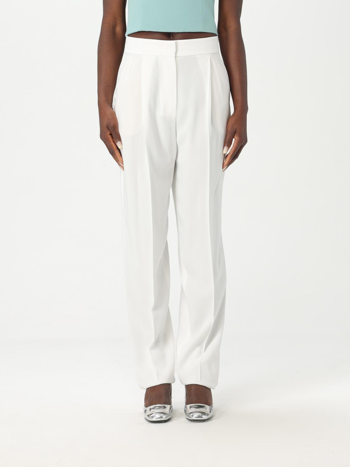 Shop Emporio Armani Pants  Woman Color White