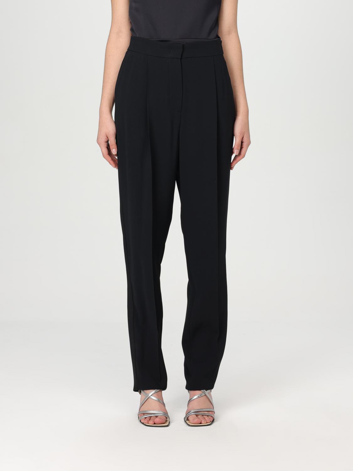 EMPORIO ARMANI PANTS EMPORIO ARMANI WOMAN COLOR BLACK 422509002