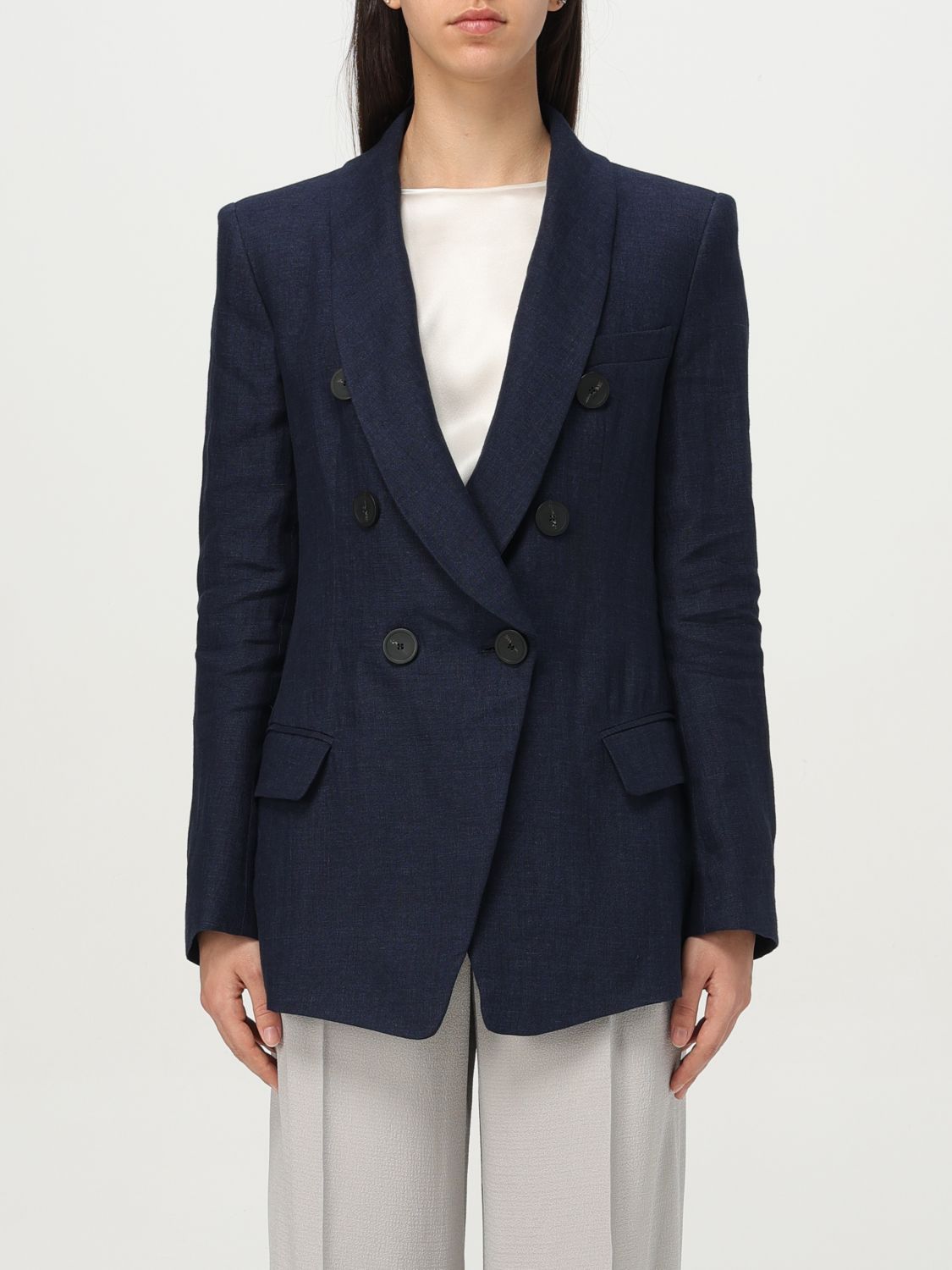 EMPORIO ARMANI BLAZER EMPORIO ARMANI WOMAN COLOR BLUE 422517009