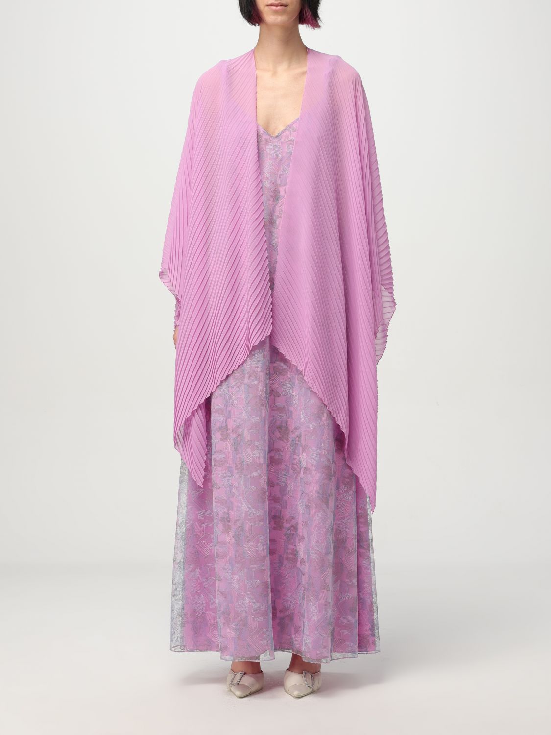 EMPORIO ARMANI JACKET EMPORIO ARMANI WOMAN COLOR LILAC 422549038
