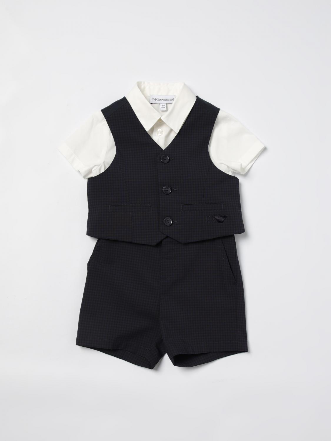 Emporio Armani Jumpsuit  Kids Color Blue In Blue
