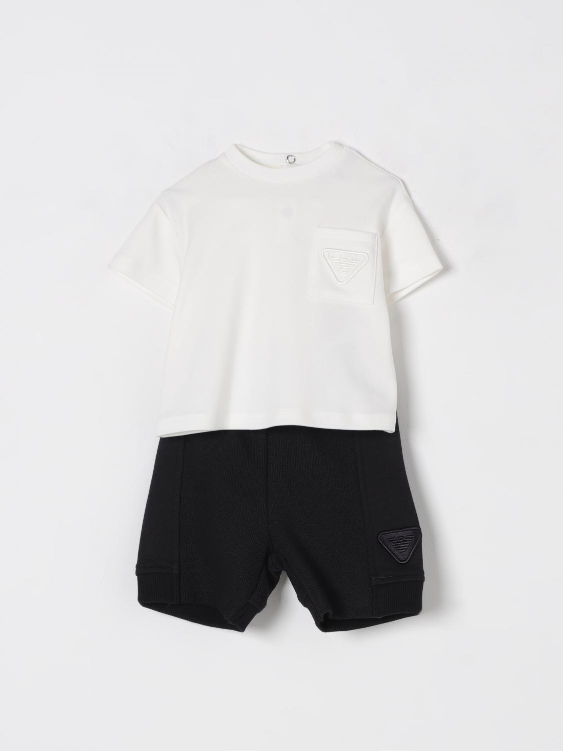 Emporio Armani Jumpsuit Kids Color Blue In Blue