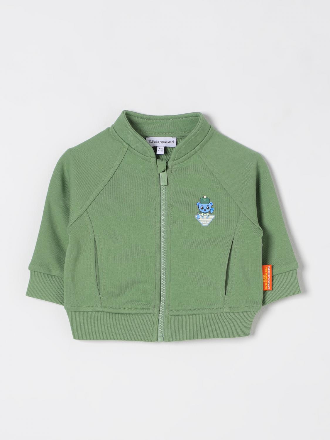 Emporio Armani Sweater  Kids Color Green In Green