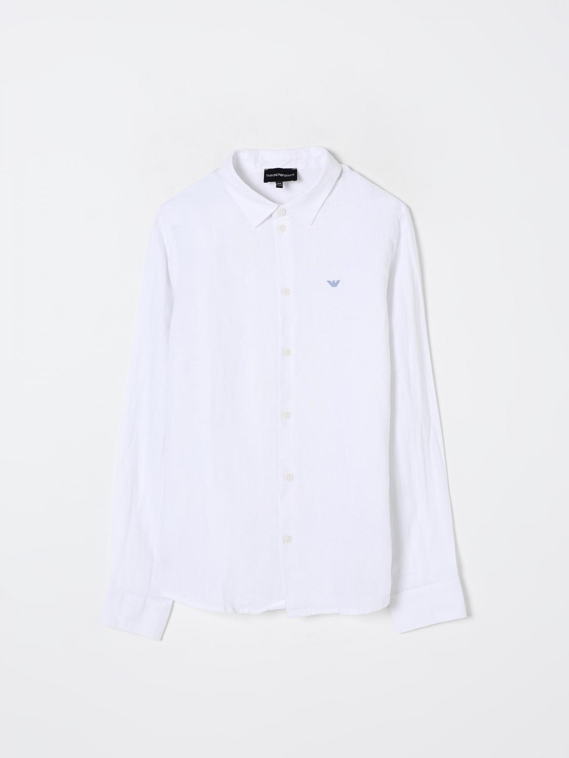Emporio Armani Shirt  Kids Color White In White