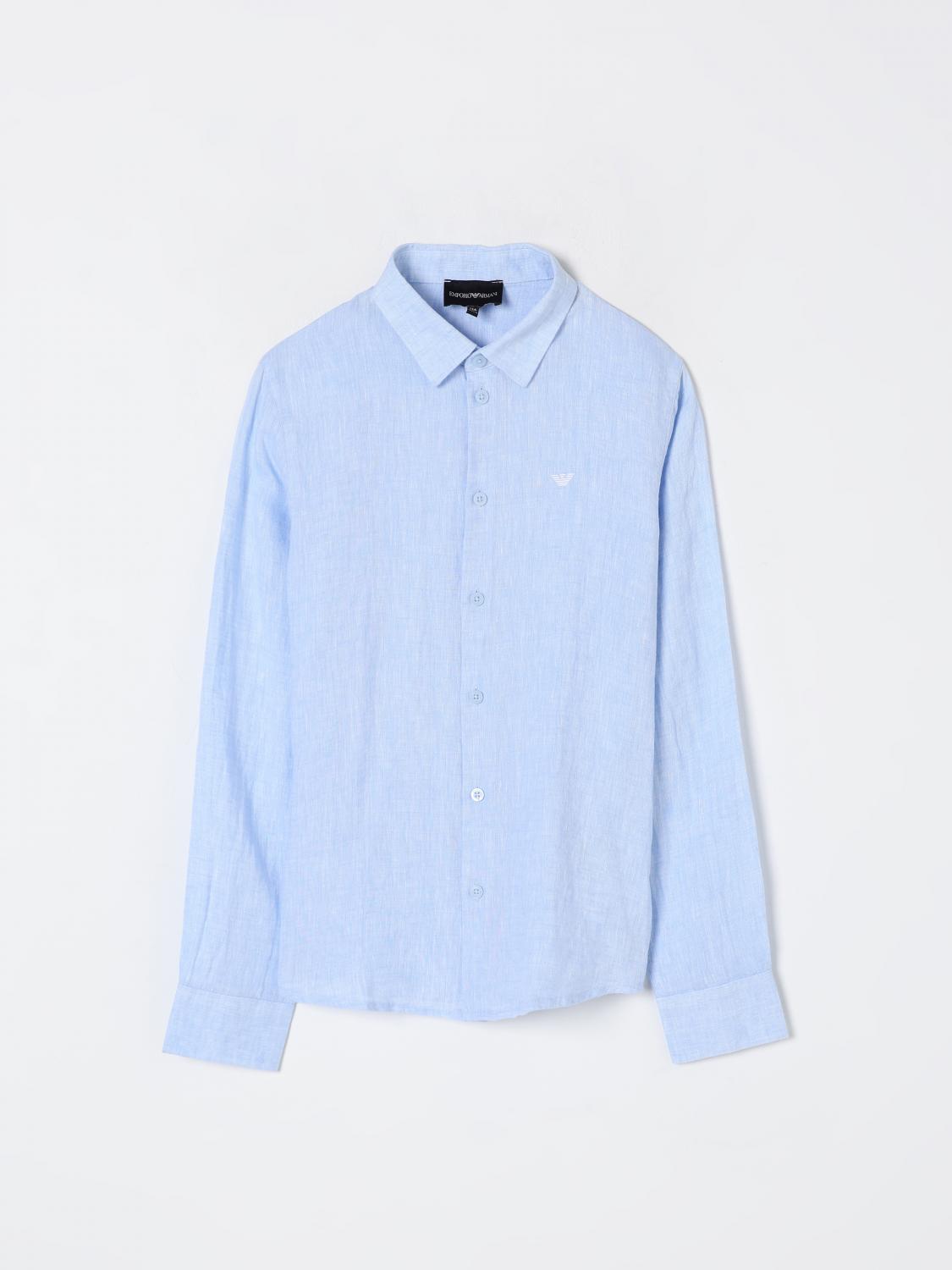 Emporio Armani Αγόρια Μπλε Shirt Kids Color