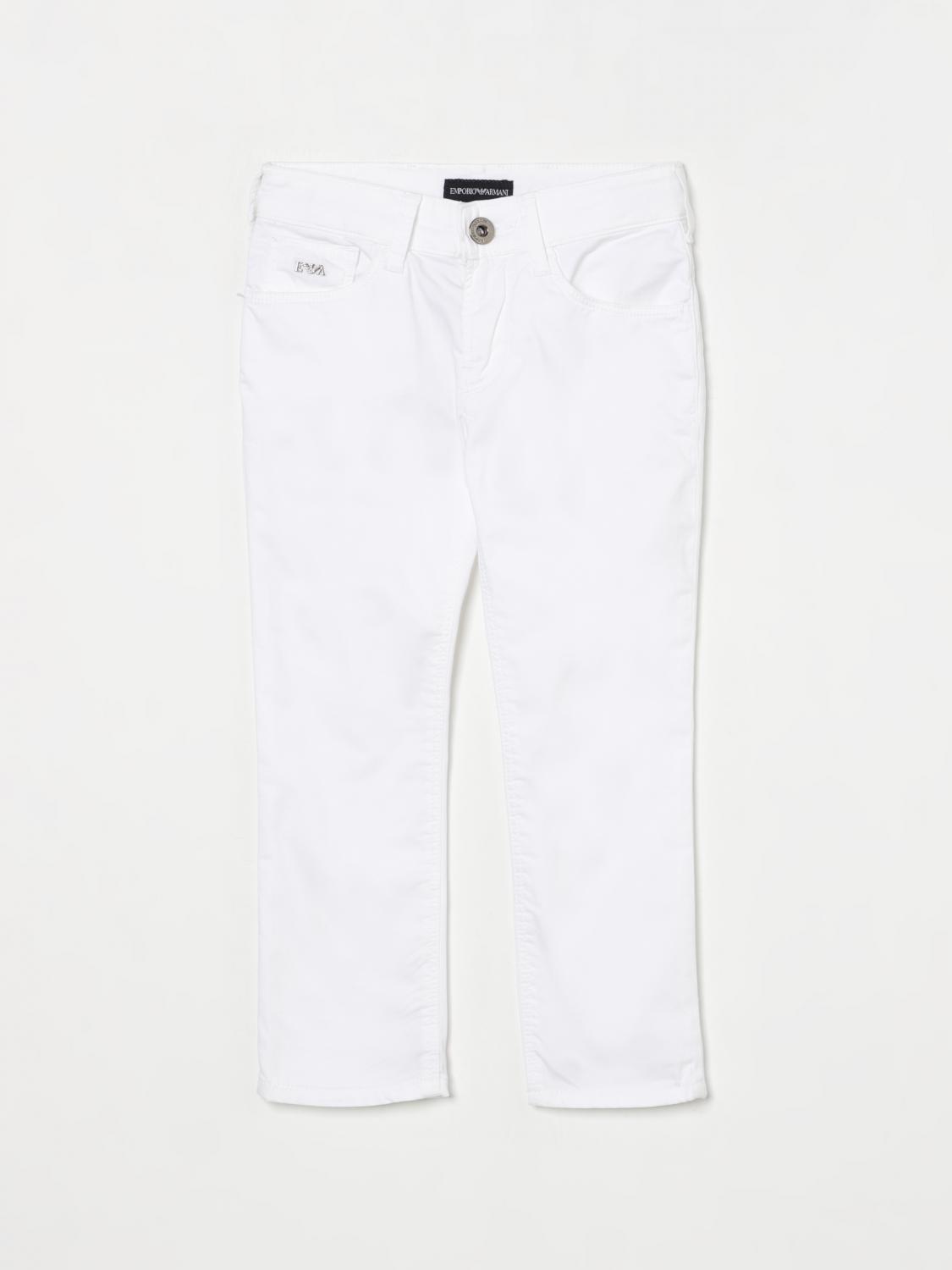 EMPORIO ARMANI White Kids Jeans