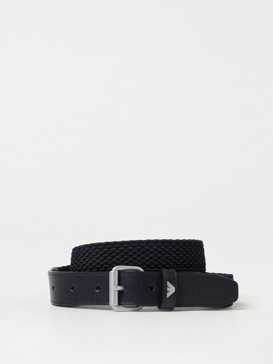 Emporio Armani Unisex Kinder Blau Belt Kids Color
