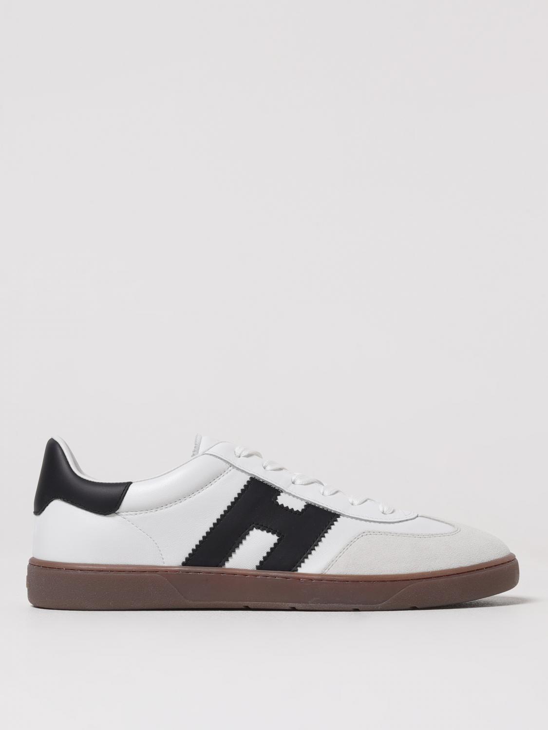 Hogan Sculpted Sneakers With Contrasting Accents In White