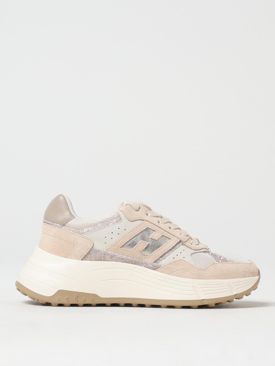 Hogan Sneakers  Woman Color Beige In Multi
