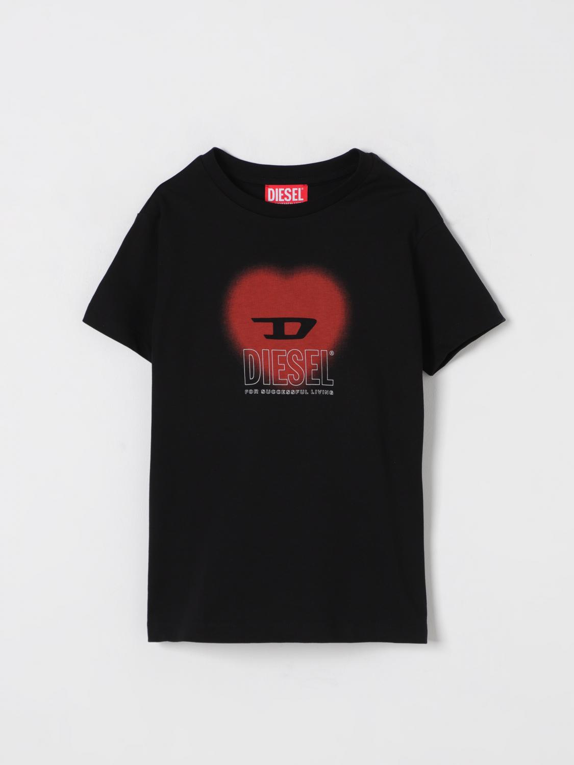 Diesel T-shirt  Kids Color Black In Black