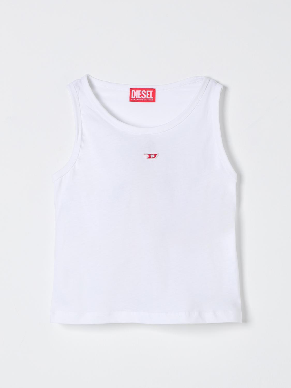 Diesel Top Kids Color White In White