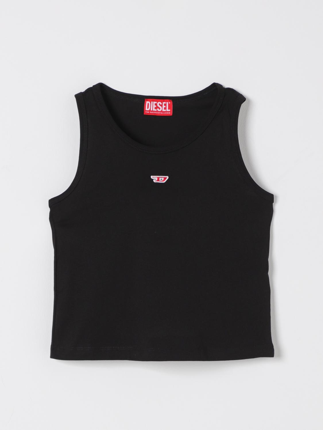 Diesel Top Kids Color Black In Black