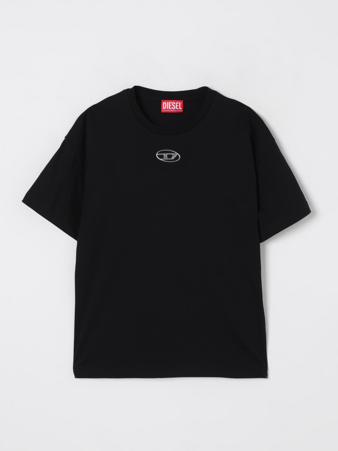 DIESEL T-Shirt Kinder Farbe Schwarz