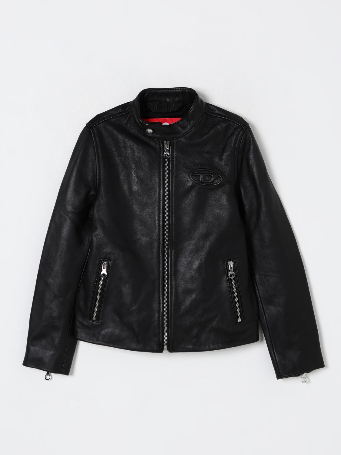DIESEL Jacket Kids color Black　DIESEL ジャケット キッズカラー ブラック DIESEL