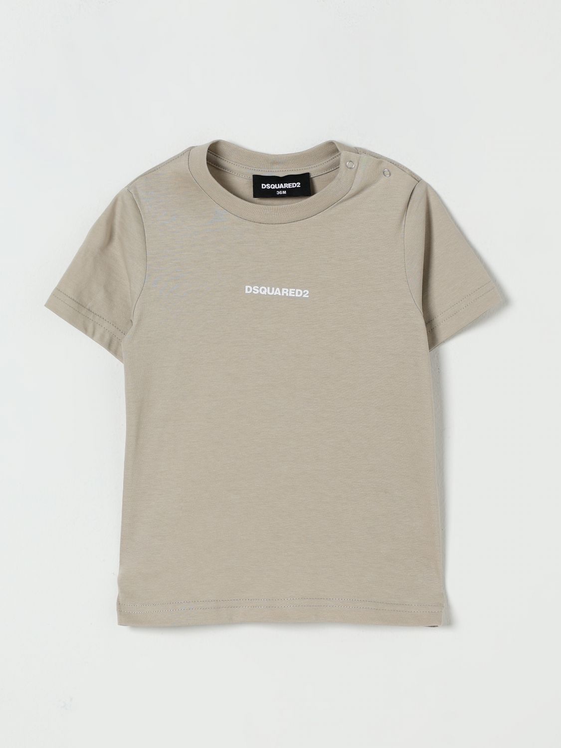 Dsquared2 T-shirt Kids Color Grey In Gray