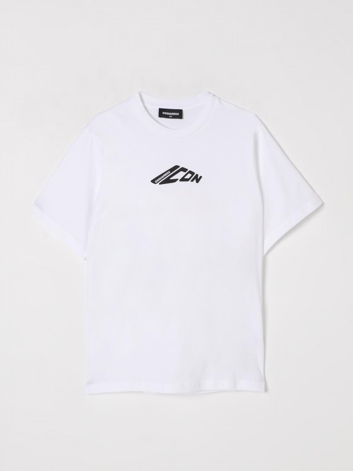 DSQUARED2 T-Shirt Kinder Farbe Weiß