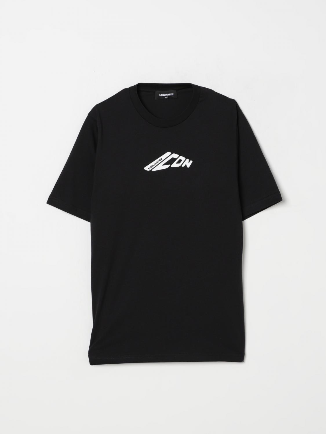 DSQUARED2 T-Shirt Kinder Farbe Schwarz
