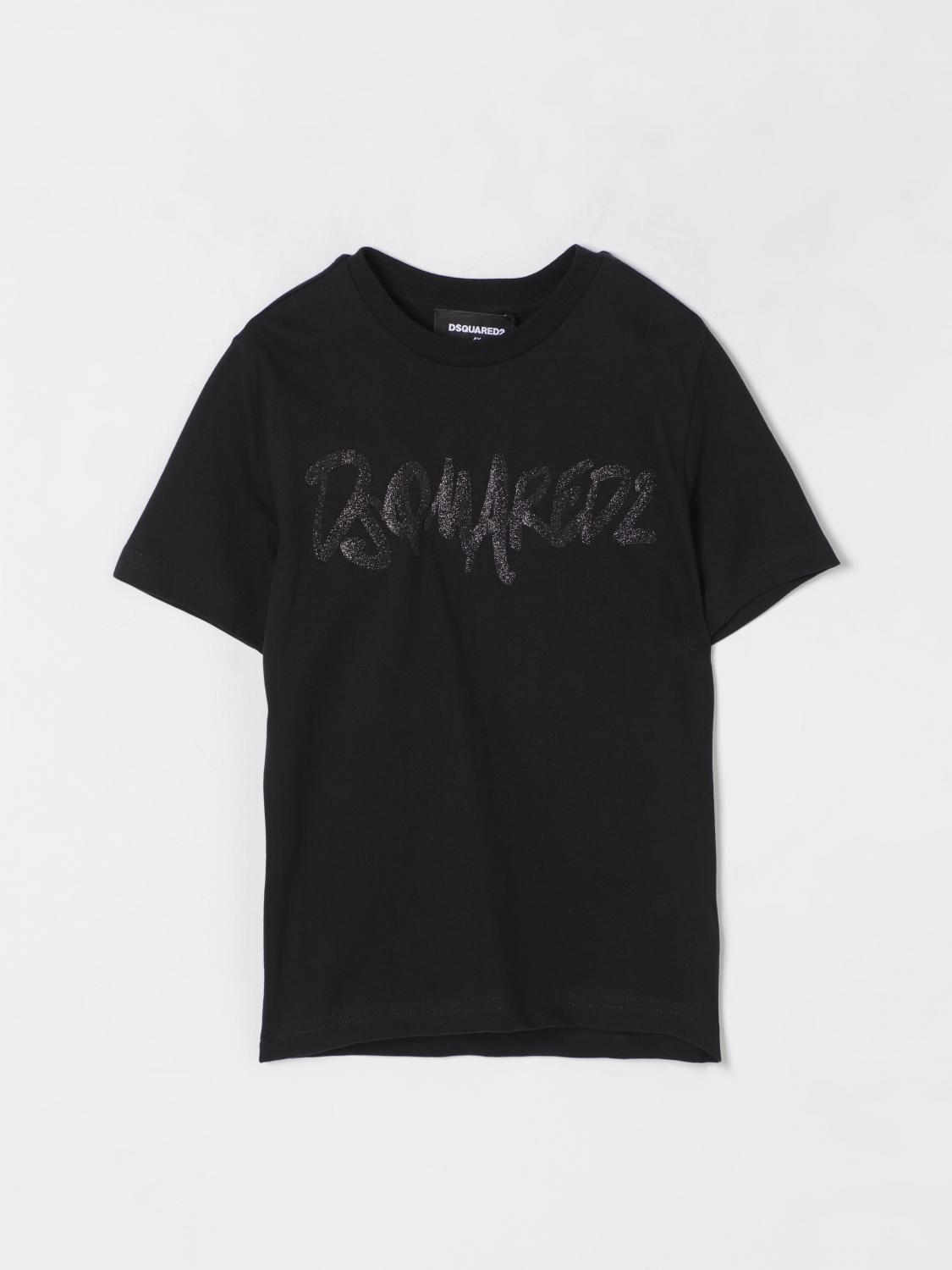 Dsquared2 T-shirt Kids Color Black In Black