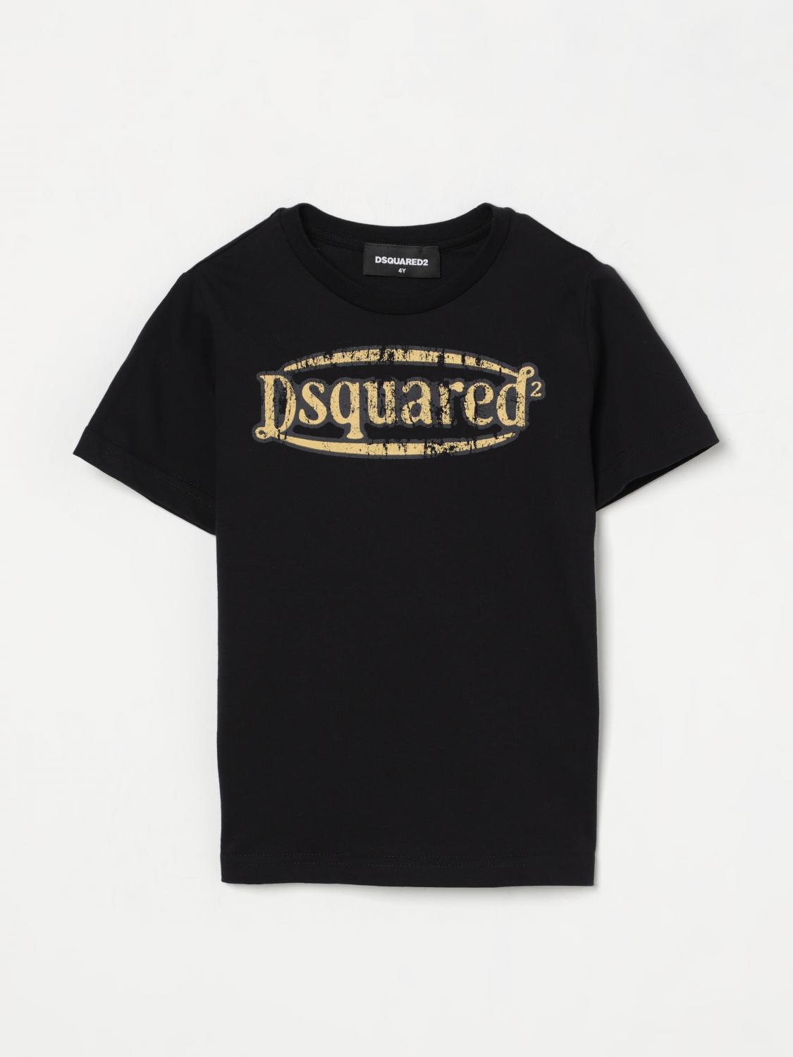 Dsquared2 T-shirt  Kinder Farbe Schwarz In Schwarz