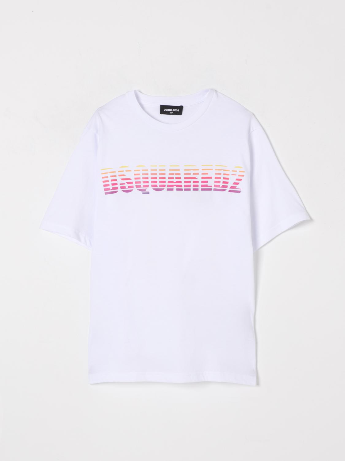 Dsquared2 T-shirt Kids Color White In White
