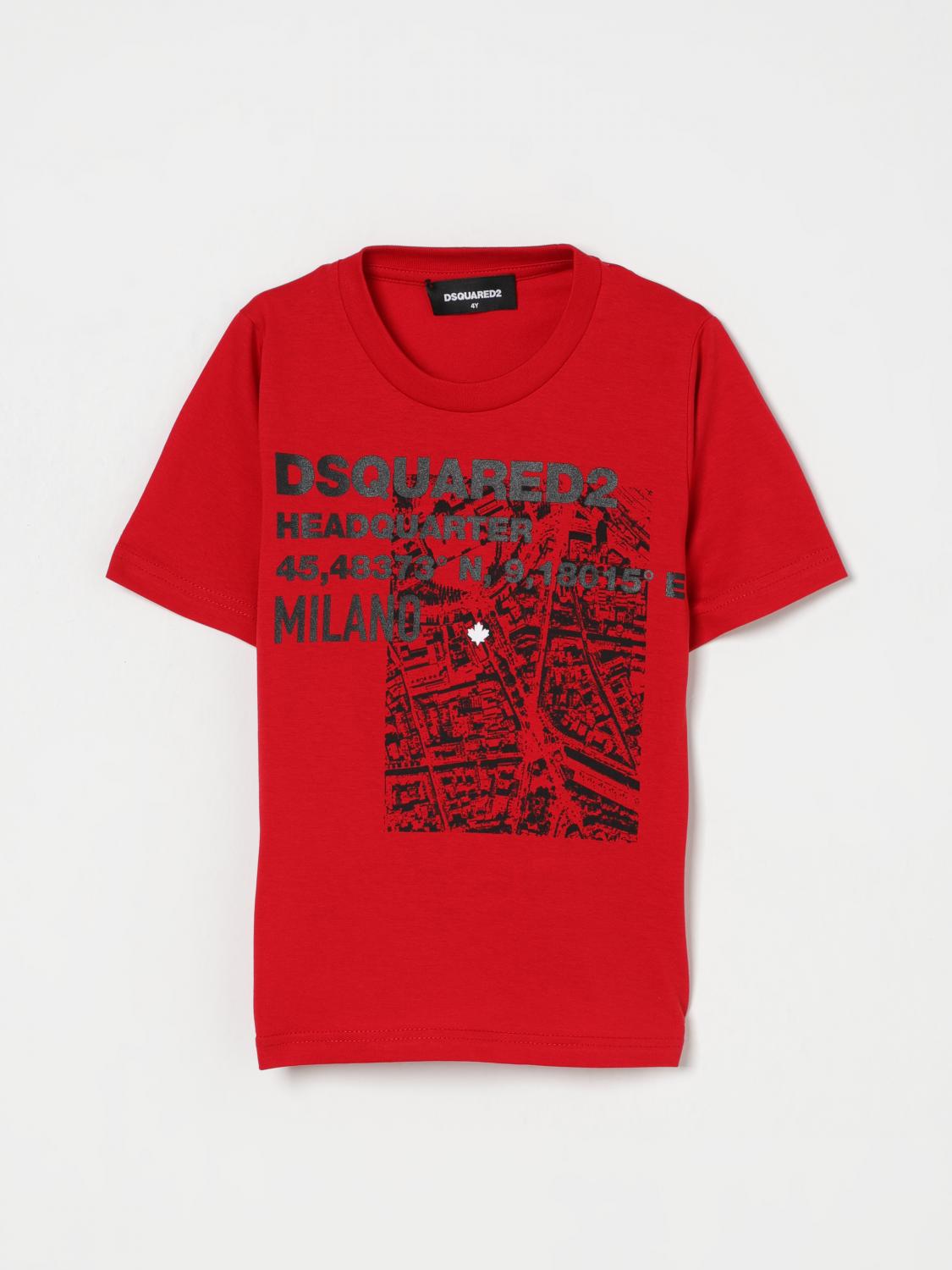 Dsquared2 T-shirt Kids Color Red In Red