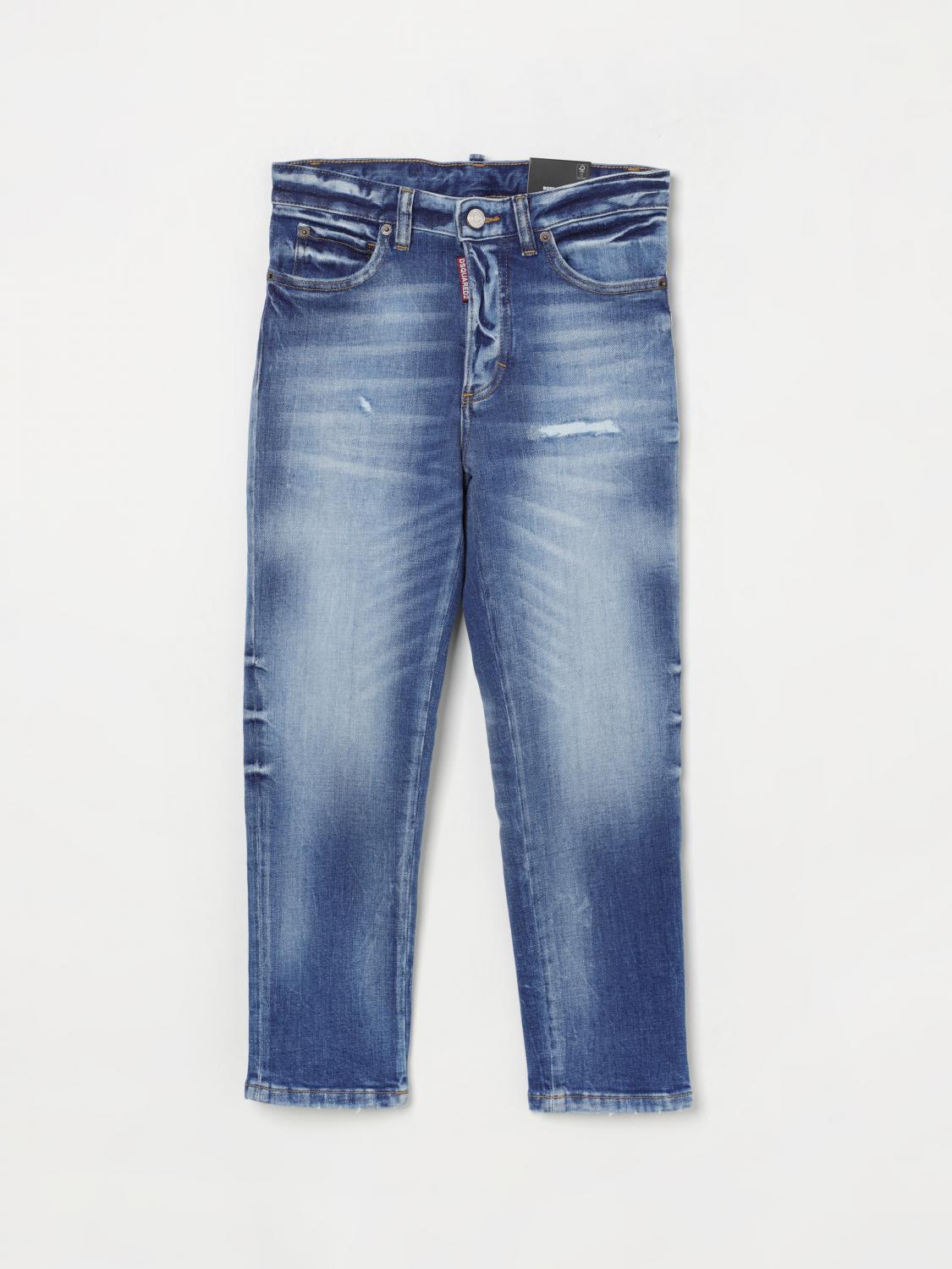 Dsquared2 Jeans  Kids Color Denim In Denim