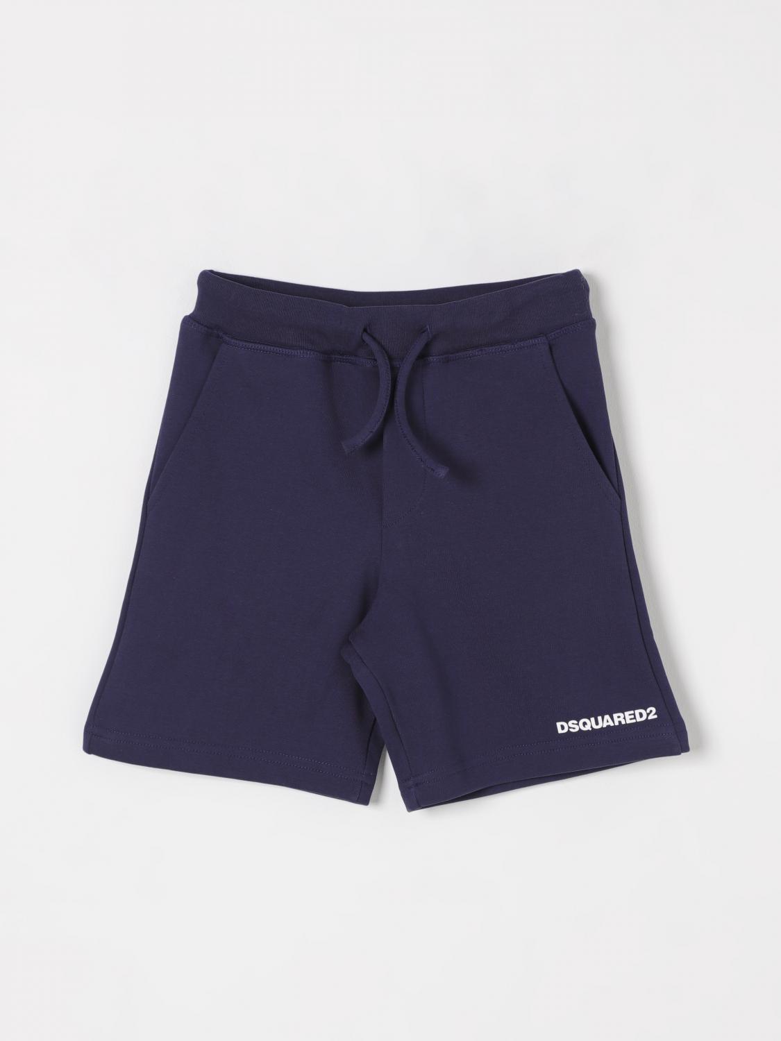 Dsquared2 Shorts Kids Color Blue In Blue