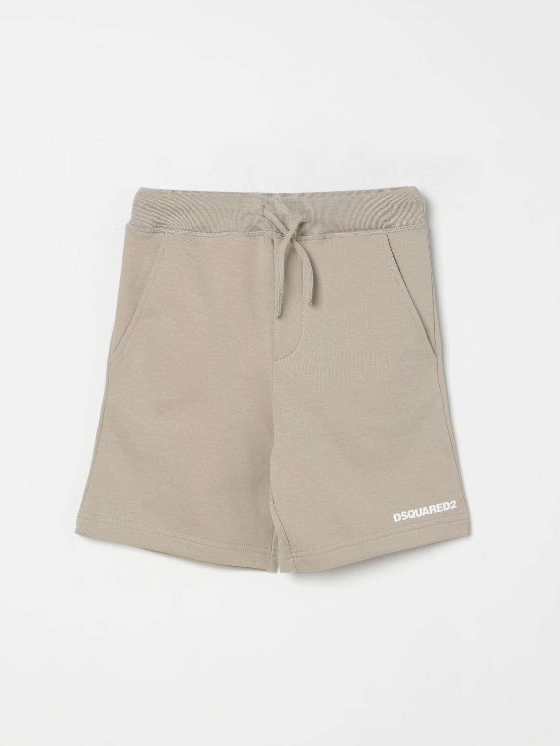 DSQUARED2 SHORTS DSQUARED2 KIDS COLOR MOUSE GREY 422793041
