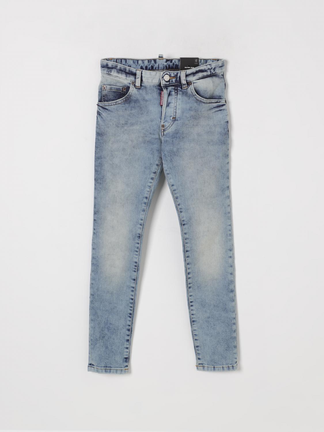 Dsquared2 Jeans Kids Color Denim In Denim