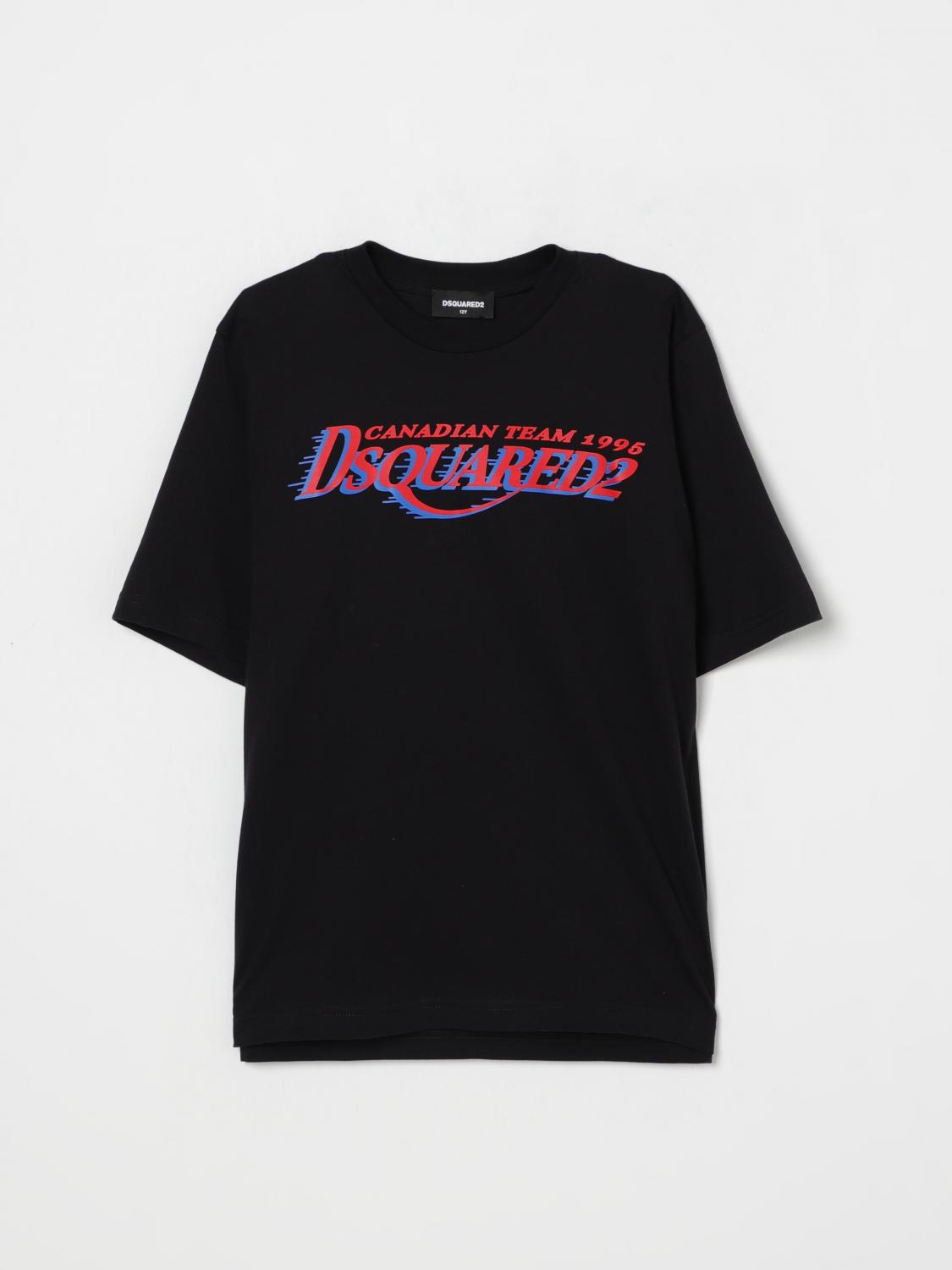 Dsquared2 T-shirt Kids Color Black In Black