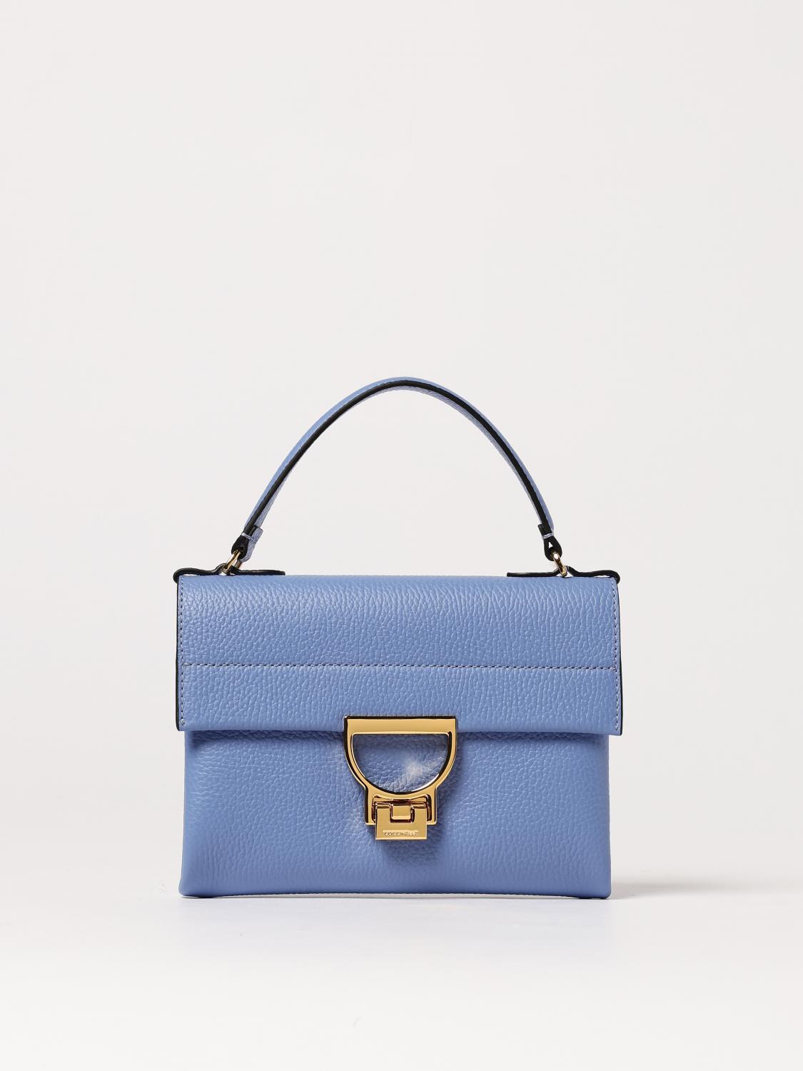 Coccinelle Mini Bag  Woman Color Gnawed Blue In Gnawed Blue