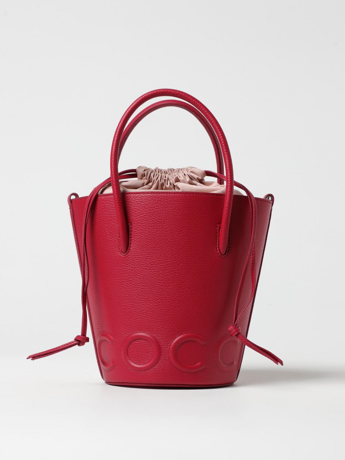 Coccinelle Myrtha Maxi Logo Medium Bucket Bag
