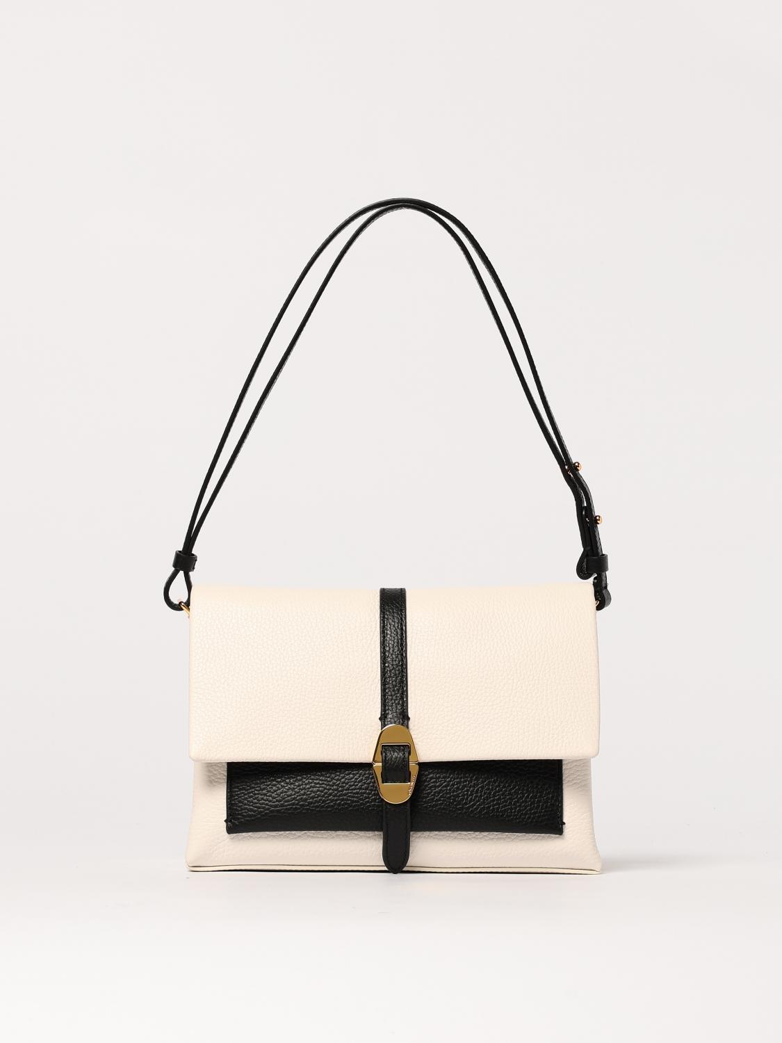 Coccinelle Shoulder Bag Woman Color Black In Black