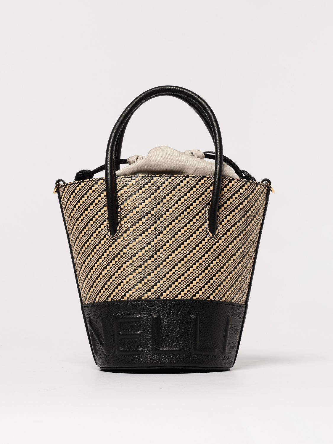 Coccinelle Shoulder Bag Woman Color Black In Black