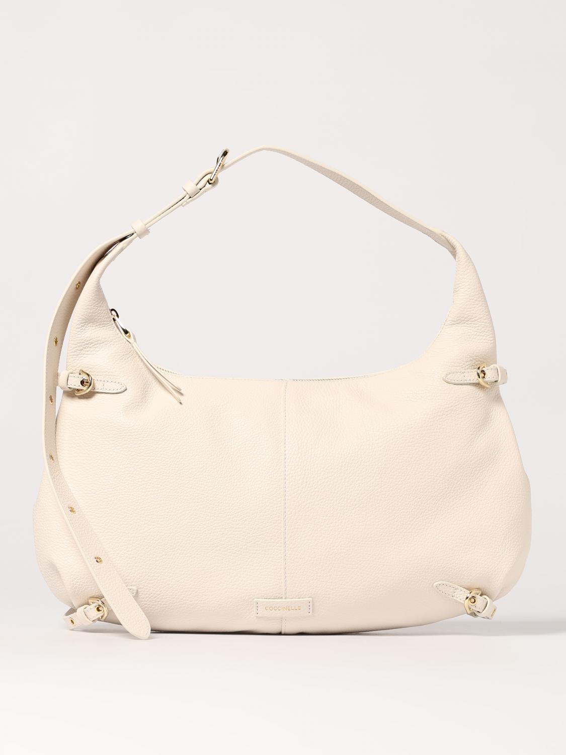 Coccinelle Shoulder Bag Woman Color White In White