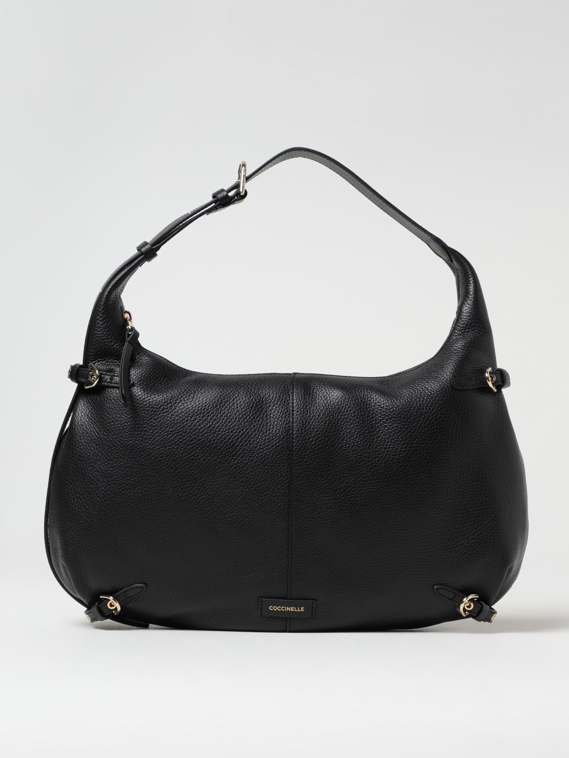 Shop Coccinelle Shoulder Bag Woman Color Black