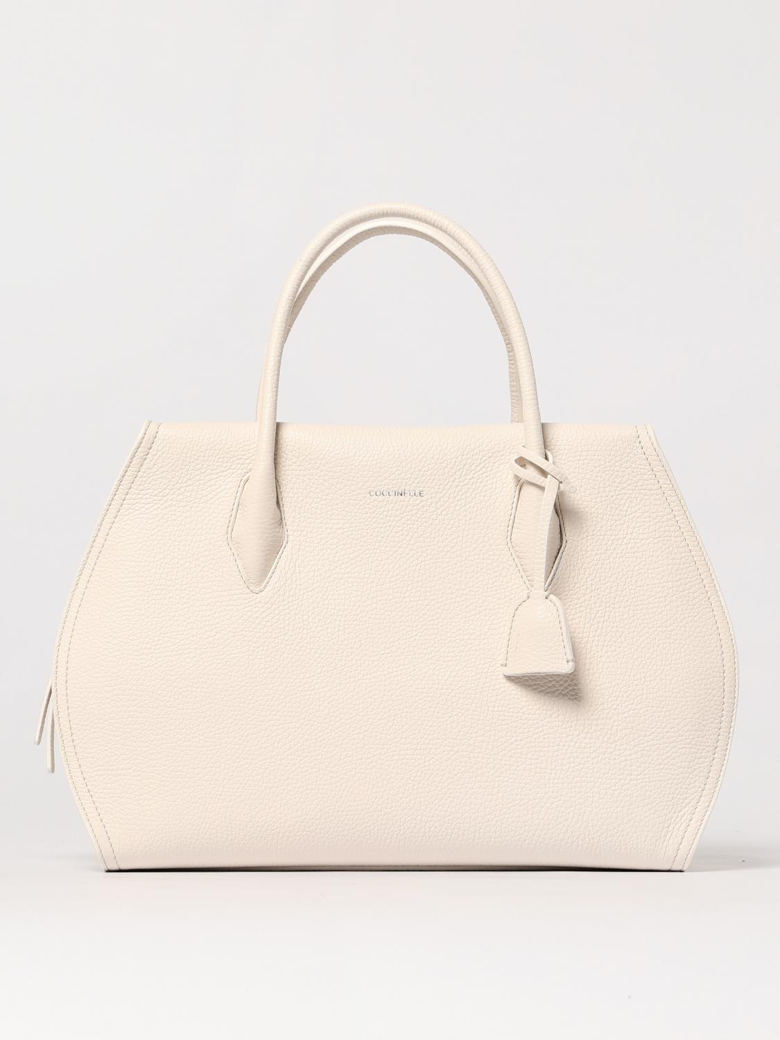COCCINELLE HANDBAG COCCINELLE WOMAN COLOR WHITE 422849001