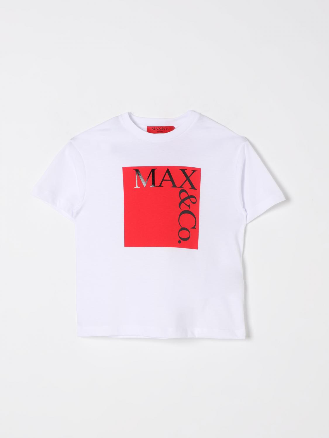 Max & Co. Kid T-shirt Kids Color White In White