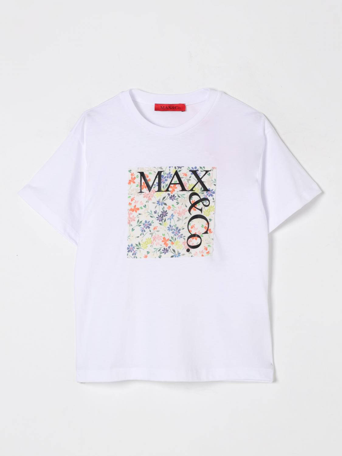 Max & Co. Kid T-shirt  Kids Color White In White