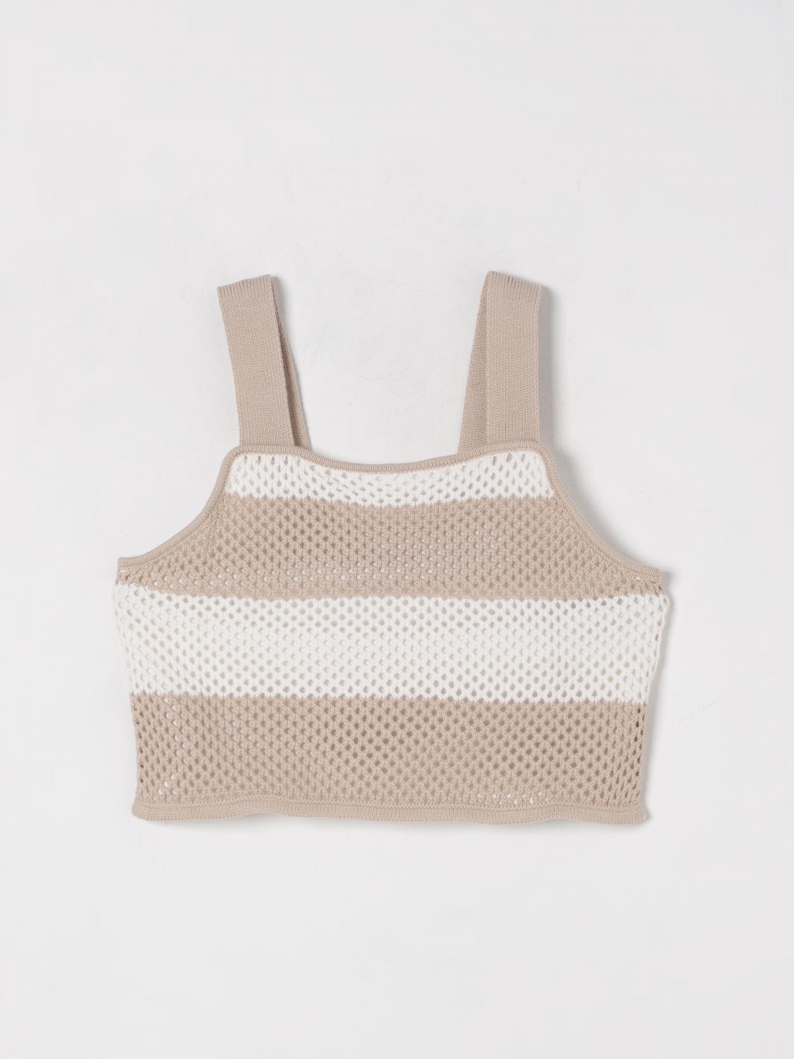 Max & Co. Kid Top Kids Color Natural In Natural