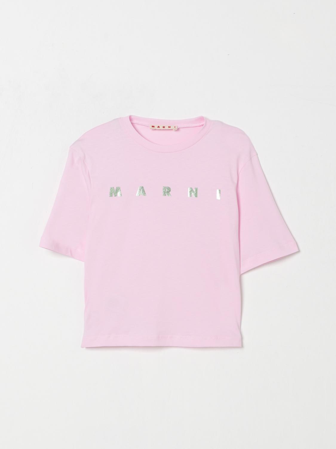 Marni T-shirt Kids Color Pink In Pink